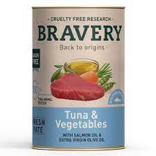 Bravery Pate Tuna Vegetables Adult Dog 290g