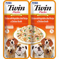 [963] Inaba Twin Packs en Caldo de Pollo Dog 80grs