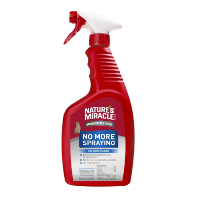 [1292] Natures Miracle Repelente Y Eliminador de Olores Gatos 709ML