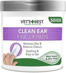 [1828] Vets Best Clean Ear Toallitas Limpieza de Oidos 50unidades