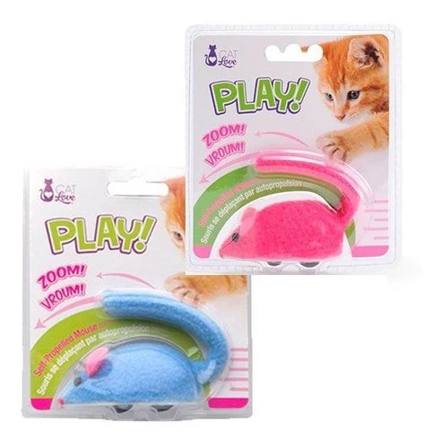 [403] Cat Love Ratón Rápido Juguete Para Gatos