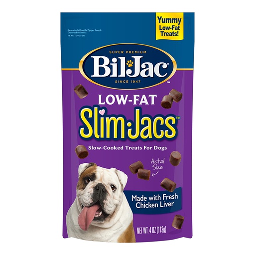 [124] Bil Jac Slim Jacs Low Fat Snack Dog 113g