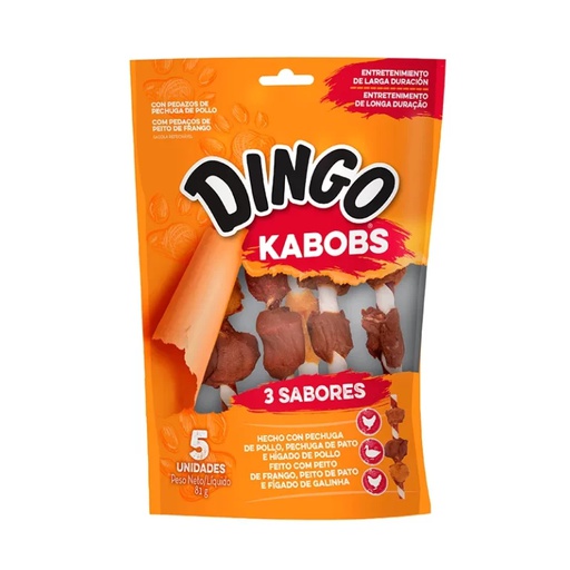 [522] Dingo Kabobs Brochetas Snack Dog 5Uni