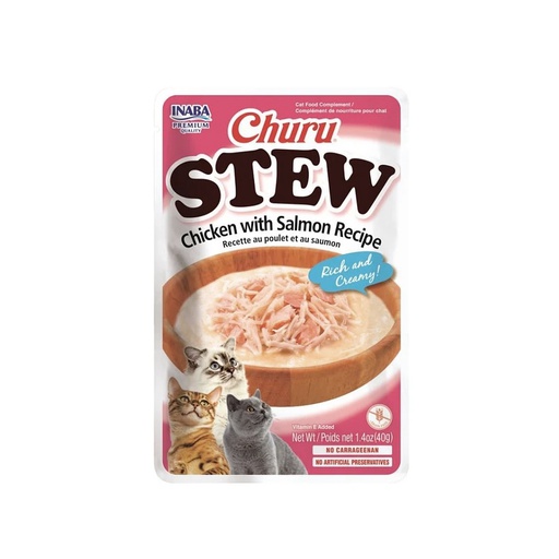 [475] Churu Stew  Chicken &amp; Salmon 40G