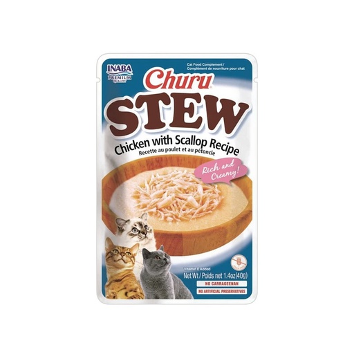 [476] Churu Stew Chicken &amp; Scallop 40G