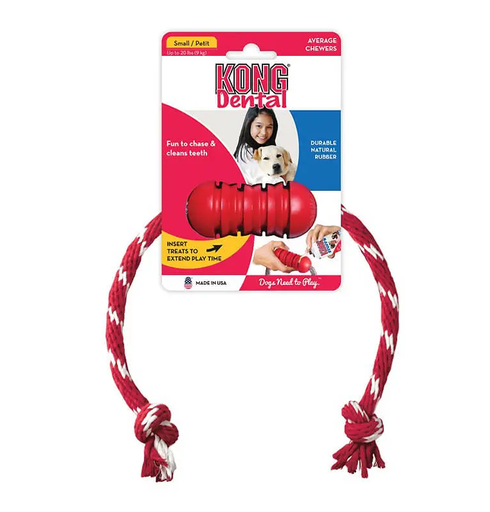 [992] Kond Dental  With Rope Small Dog Hasta 9KG