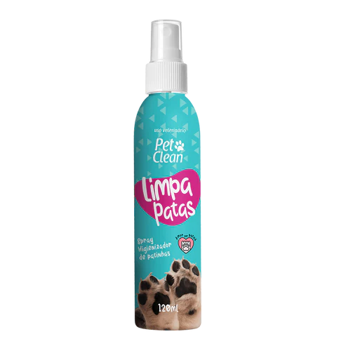 Pet Clean Limpiapatas Spray Para Perros 120ml