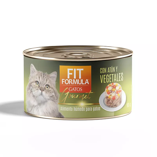 [674] Fit Formula Gatos Gourmet Alimento Húmedo Para Gatos 80g